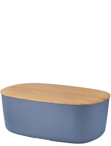 BOX-IT Brotkasten L 34.5 cm dark blue - Maße: 34,5 x 22,5 x 13 cm - von Stelton