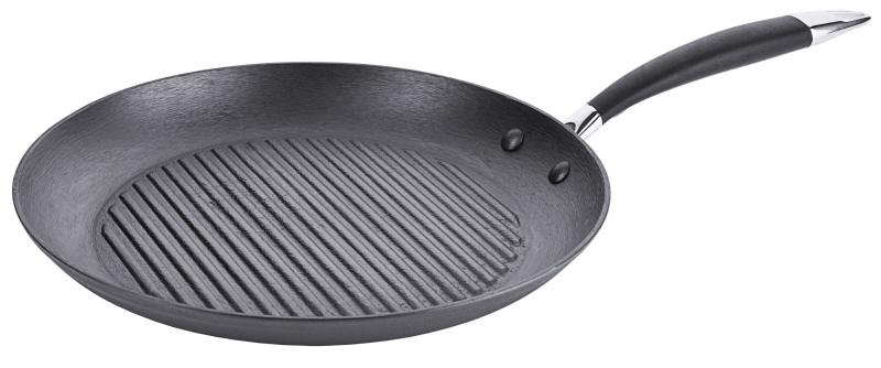 Eisenguss-Grillpfanne 30 cm