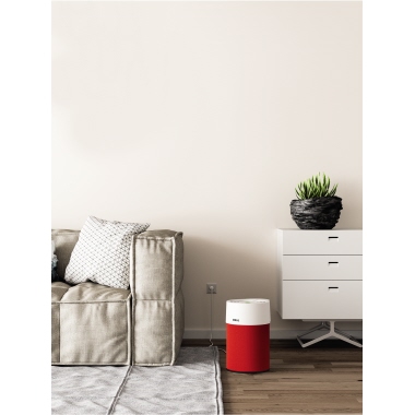 IDEAL Filterüberzug Luftreiniger 100 % Polyester rot, Verwendung für Produkt: Lufreiniger AP30 PRO, AP40 PRO, Material:
