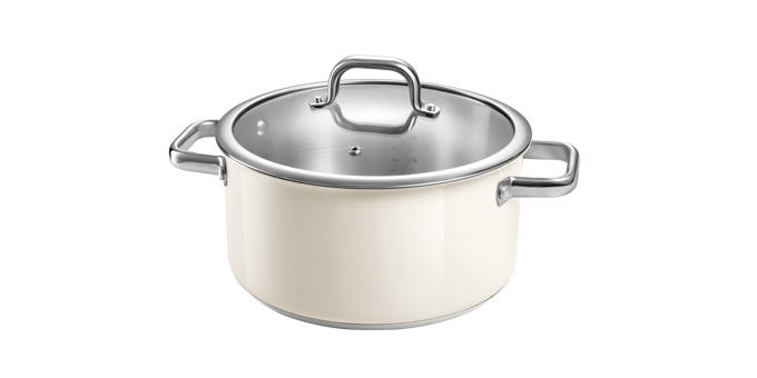 Kasserolle DELIGHT mit Deckel ø 24 cm, 5,0 l