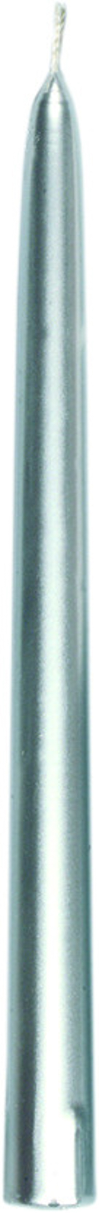 DUNI Spitzkerzen 260x22mm Silber 10 Stück