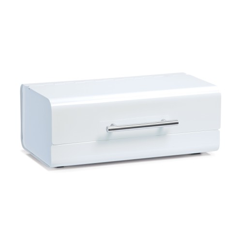 Zeller Brotkasten, Metall, weiß