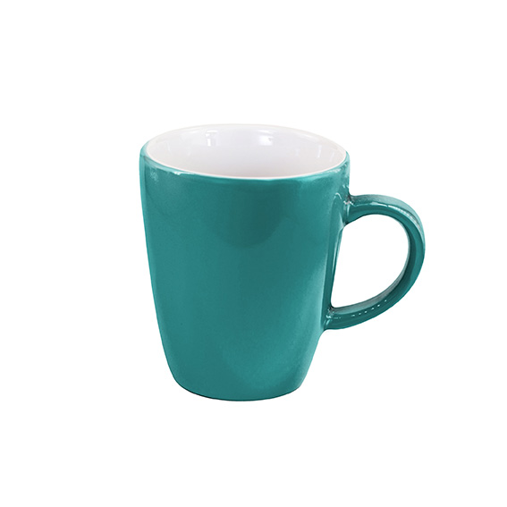 Obertasse hoch 0,10 l - Form: Table Selection -, Dekor 79924 petrol - aus Porzellan. Hersteller:, Eschenbach. "Made in Germany".