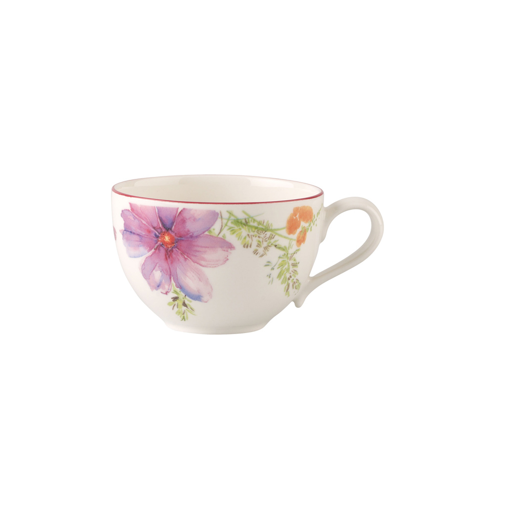 Villeroy und Boch Frühstücksobertasse - Maße: 14,2 x 11 x 7 cm / Ser.: Mariefleur Basic