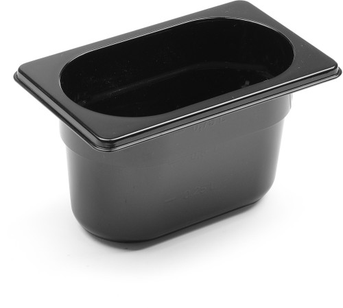HENDI Gastronorm Behälter 1/9 - Inhalt: 1,0 Liter - 176x180 mm - 100 H mm