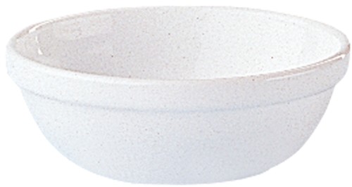 Salatschale 14 cm, stapelbar Form Restaurant uni weiß Inhalt: 0,47 l, Höhe: 5,3 cm