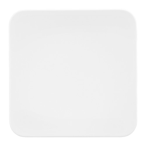 Seltmann Coupteller flach eckig 29x29 cm M5383, eckig, Form: Coup Fine Dining, weiss, hohe Kantenschlagfestigkeit, Made in Germany