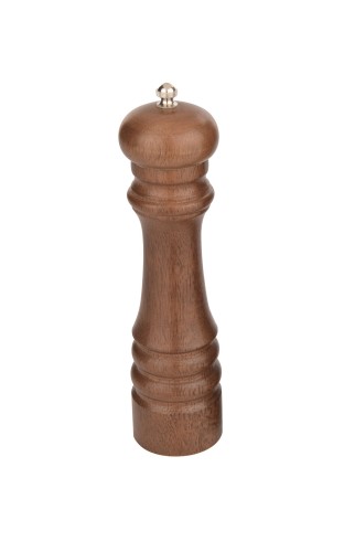 Pfeffermühle. Holz. mit Edelstahlmahlwerk.
