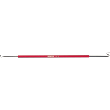 BERNSTEIN Federhaken 175mm vernickelt, isoliert, Länge: 175 mm, vernickelt, isoliert Zum Ein- und Aushängen von