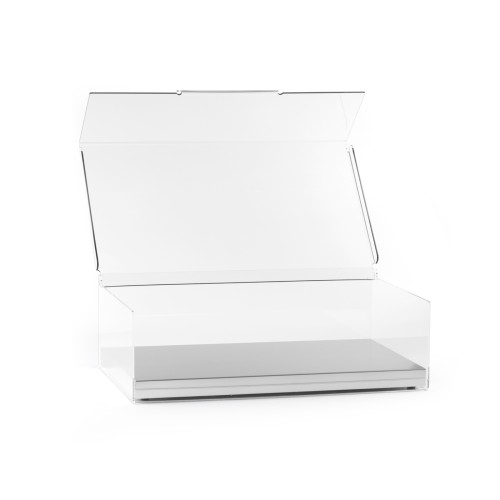 SARO Display /Spuckschutz für STAY COOL Servierplatten GN 1/1 - Material: Plexiglas® / PETG - Hält Speisen bis zu 25% länger kalt!