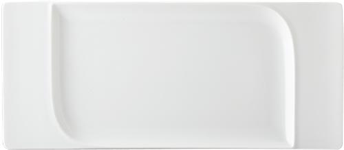 Schönwald Fine Dining Platte rechteckig Fahne, Nenngröße: 36, Ø 360x158mm