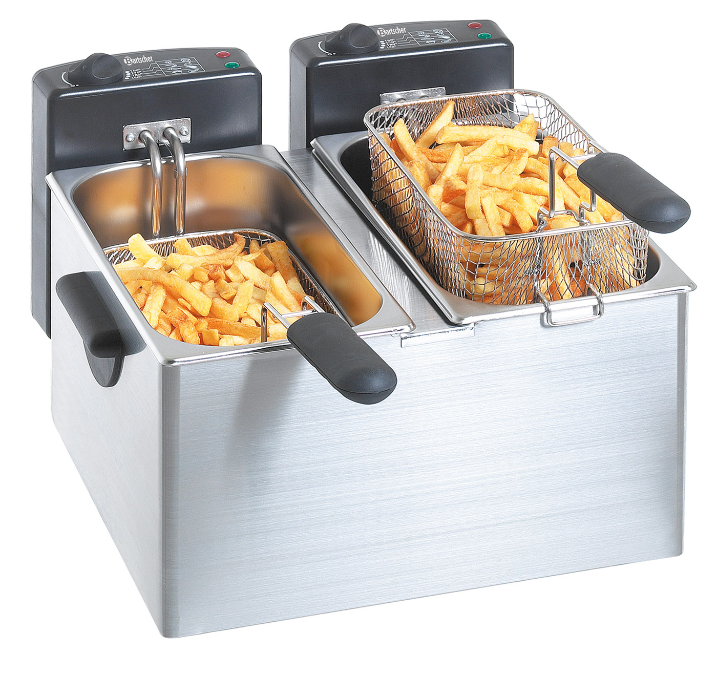 Bartscher Fritteuse MINI III | Eigenschaften: - |Maße: 40 x 54 x 28,0 cm. Gewicht: 5,5 kg