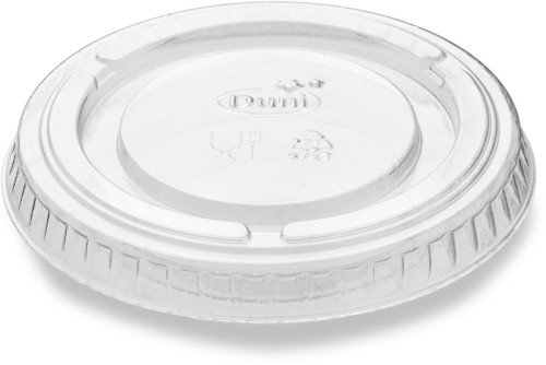Duni Deckel für 180122 60 ml Transparent, 2500 Stk/Krt (25 x 100 Stk)