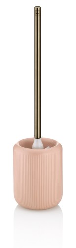 Kela Wc-Garnitur Adele aus Keramik, wolkenrosa, Höhe ca. 455mm, Ø 110mm