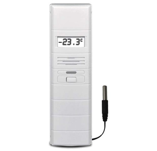 SARO Thermo Connect Sensor Modell 4773 - Sensor überträgt die gemessenen Temperaturen und Luftfeuchtigkeit, auf Smartphone oder PC - 868