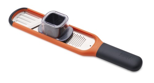 Joseph Joseph Handi-Grate - 2-in-1 Reibe und Hobel - orange
