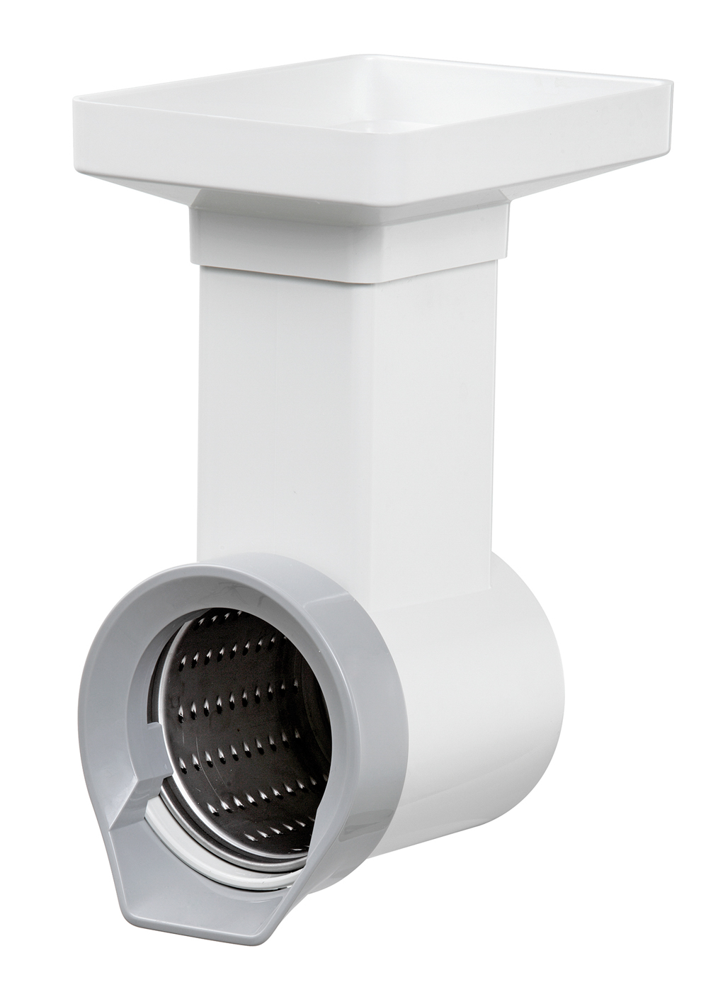 Bartscher Trommelreibe Set, fein o. Motor | Set bestehend aus: 1 Raspeltrommel, fein ,1 Trommel-Vorsatz | Maße: 11 x 14,5 x 230 cm.