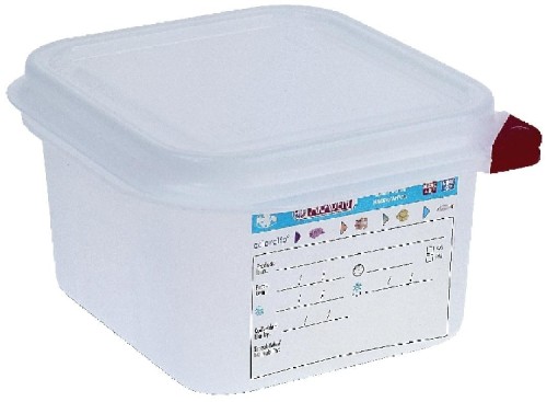 Araven Vorratsbehälter 1/6 GN 1,6 l - 4 Stück