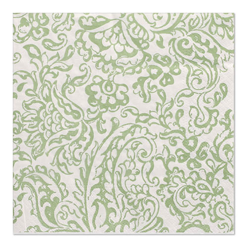 30 Servietten, 3-lagig 1/4-Falz 33 cm x 33 cm "Soft Ornaments" von PAPSTAR