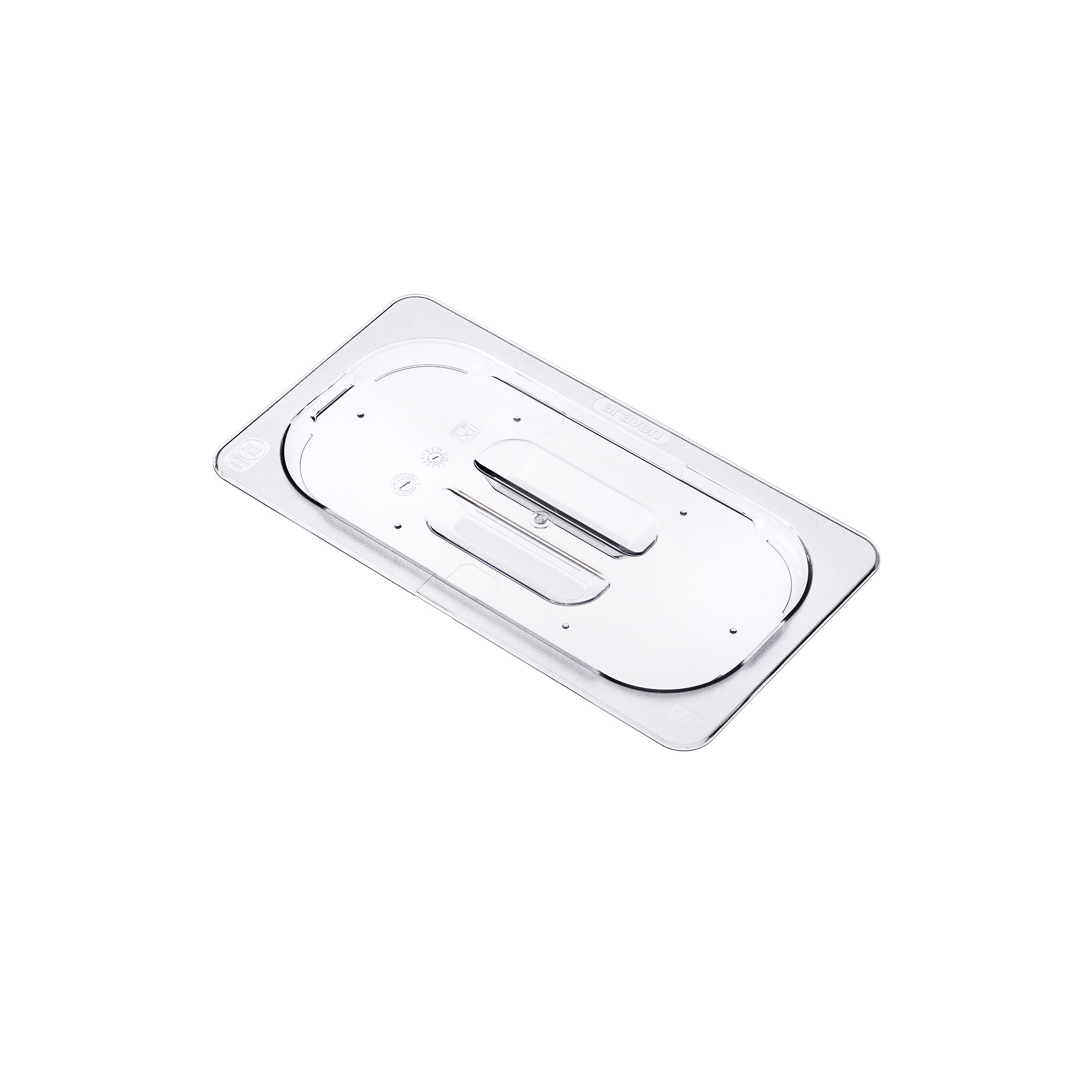ARAVEN GN 1/3 Deckel aus Polycarbonat der universell einsetzbar ist, durchsichtig