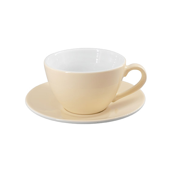 Obertasse 0,32 l - Form: Table Selection - Dekor, 68568 beige - aus Porzellan. Hersteller:, Eschenbach. "Made in Germany".