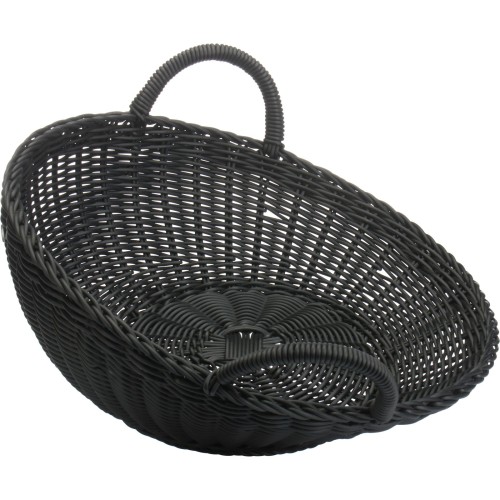 Westmark Korbschütte rund, Ø 42 x 18,5 cm, schwarz