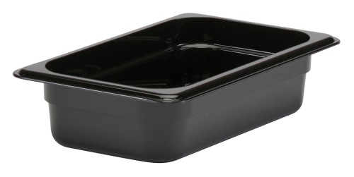 Camwear® GN-Behälter GN1/4-65mm, Schwarz von Cambro
