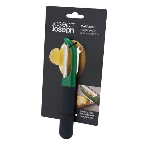 Joseph Joseph Multi-Peel - Sparschäler mit glatter Klinge - grün
