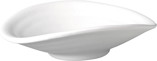 Schale -ZEN- 13 x 11 cm H: 3,5 cm Melamin, weiß, Steinoptik 0,1 Liter spülmaschinengeeignet stapelbar nicht