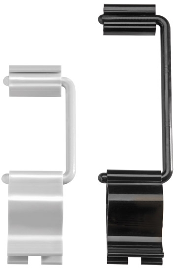 Schild, 10er Set 5 x 3 cm Kunststoff, weiß spülmaschinengeeignet Farbe: Weiß