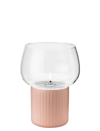 HYGGE Windlicht rose, Maße: 120 x 120 x 160 mm