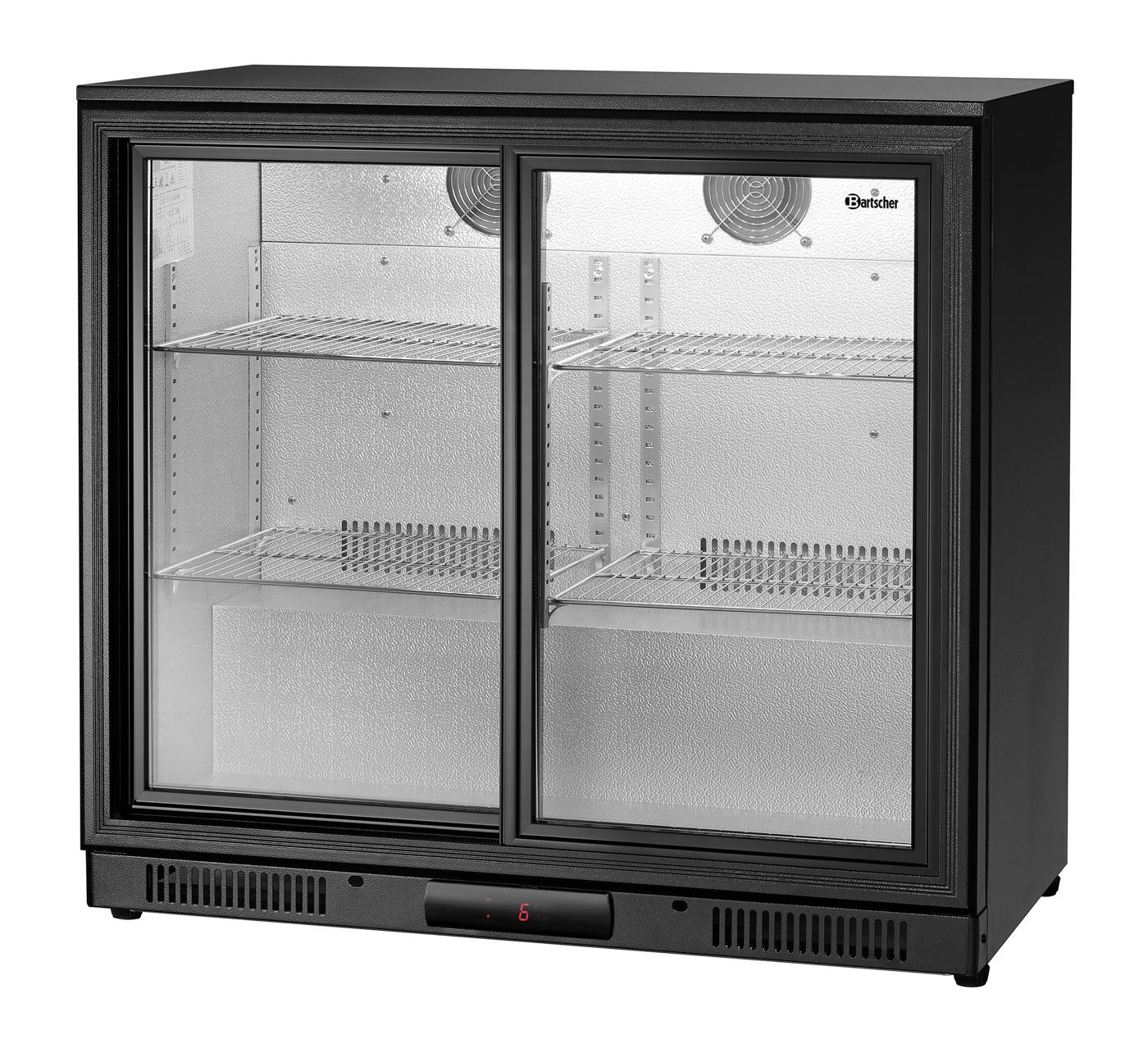 Bartscher Barkühlschrank 176L | Innenbeleuchtung:Ja | Maße: 90 x 53 x 85,0 cm. Gewicht: 50,6 kg
