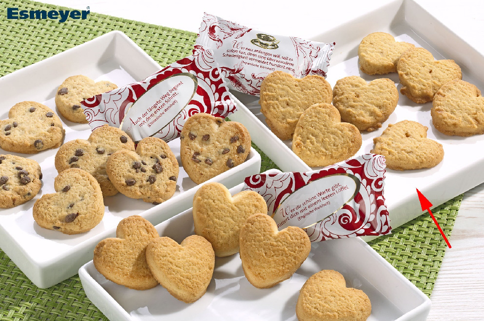 Coppenrath Caramel Cookie- Herzen Inhalt: 200 Stück à 5 g.