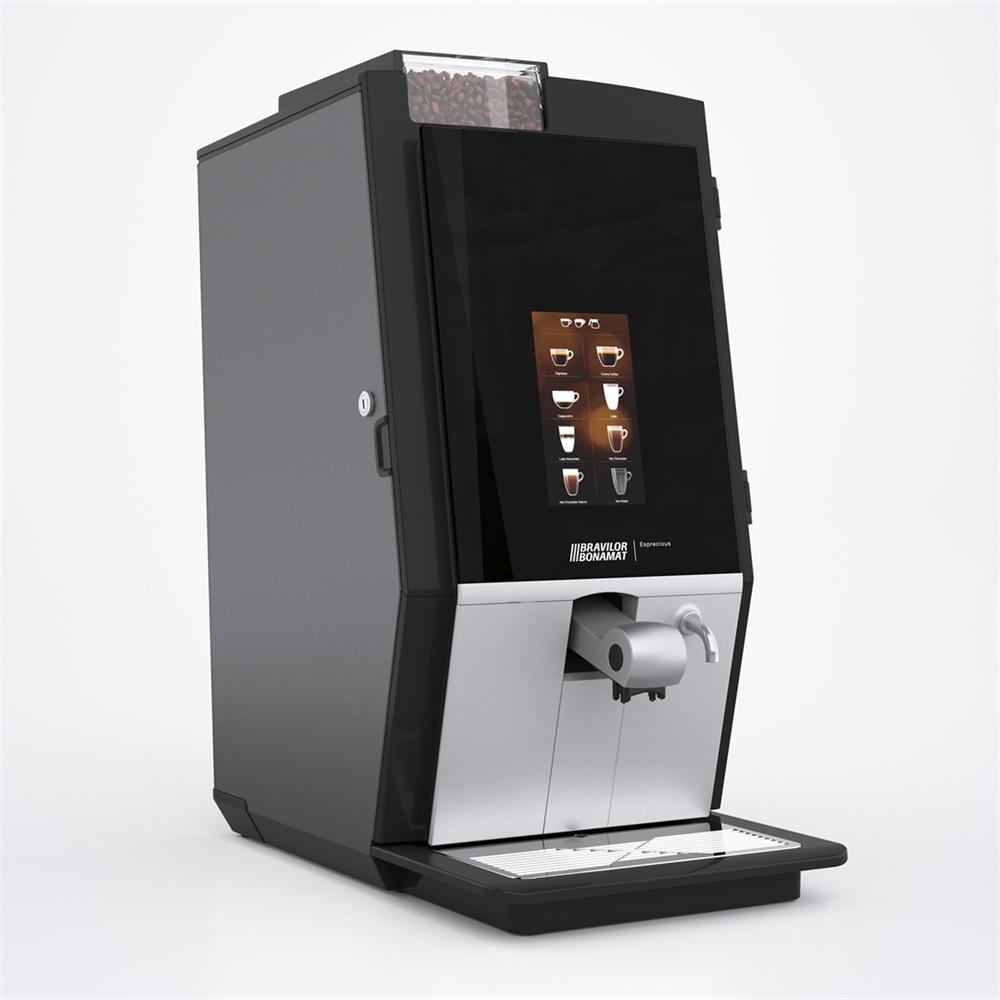 BONAMAT Kaffeevollautomat Esprecious 22, vollautomatische Spezialitätenkaffeemaschine, auch für diverse andere Heißgetränke, Touchscreen