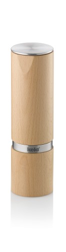 KELA Salz-/Pfeffermühle Kauri Buchenholz hellbraun 18,0cm 5,5cmØ