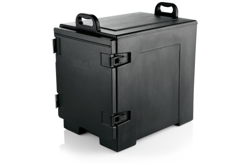 Thermotransportbehälter. GN 1/1, Kunststoff. passend für GN Behälter 1/1, mit Fronttür