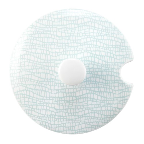 Seltmann Deckel zur Schüssel mit Deckel, rund, Form: Life, Dekor: 25674 Fashion green chic, hohe Kantenschlagfestigkeit, Made in Germany