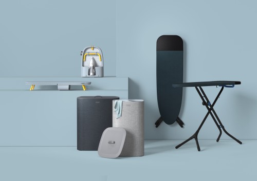 Joseph Joseph Tota 60-Liter-Wäschetrennkorb – Grau