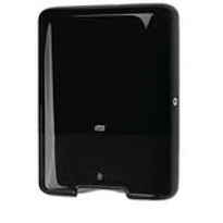 Tork Handtuchspender ELEVATION H3, Material: Kunststoff, Farbe: schwarz, für ZZ- oder Lagenfalz-Handtücher.