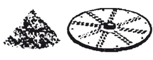 NEUMÄRKER Reibscheibe V für Multi-Gemüse-Schneider