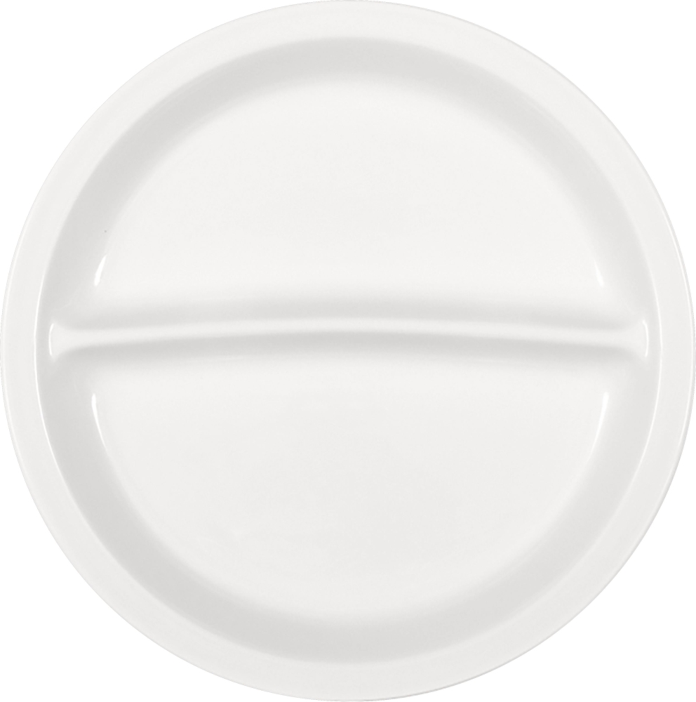 BAUSCHER systemgeschirr Platte tief 2-teilig 25 cm