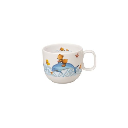 Villeroy & Boch Happy as a Bear Kinderbecher m.1 Henkel klein, Inhalt: 0,25 l