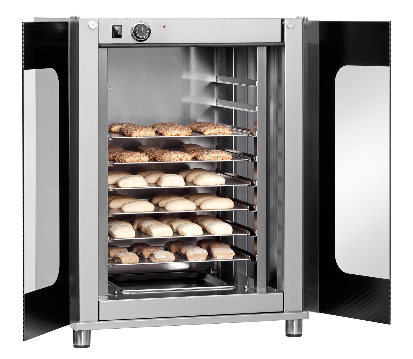 Bartscher Gärschrank 823HO | Spannung: 230 V |Maße: 70 x 60 x 96,0 cm. Gewicht: 44 kg