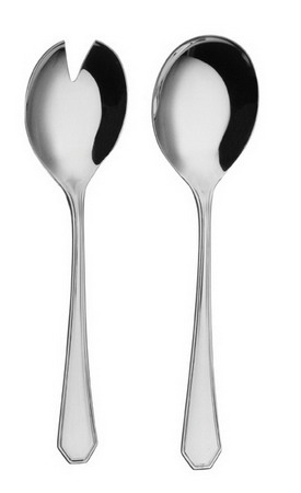2-tlg. Salatbesteck MODENA, Edelstahl 18/10, poliert, Länge: 20,3 cm.