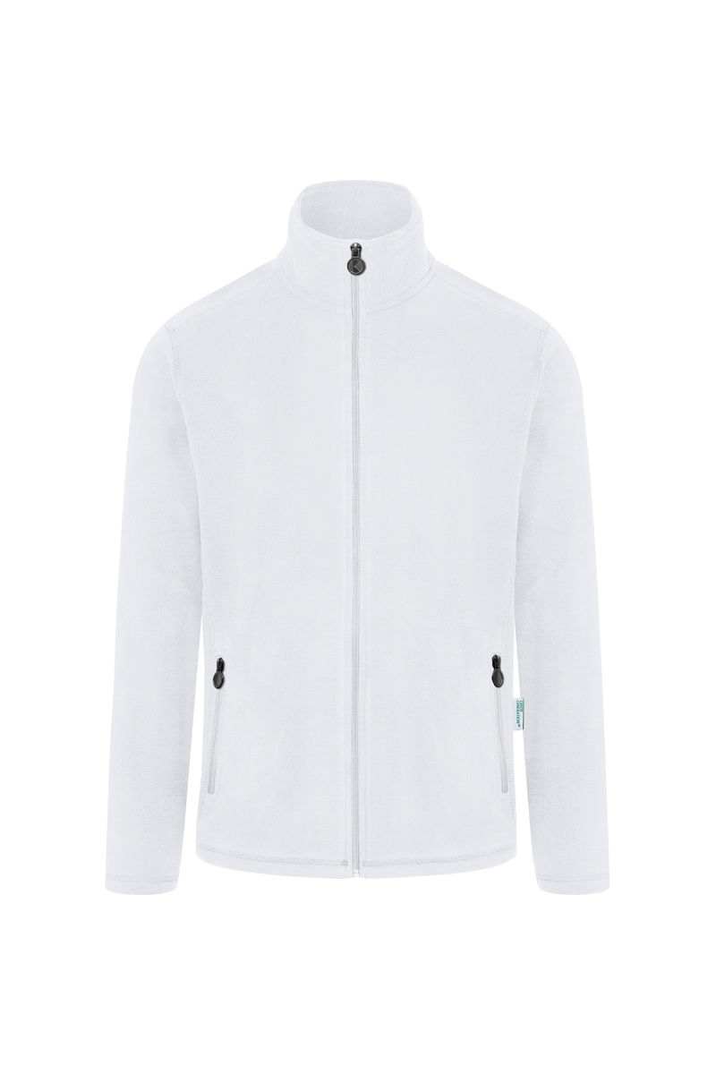 Herren Workwear Fleecejacke Warm-Up, aus nachhaltigem Material , 100% GRS Certified Recycled Polyester - Größe: M