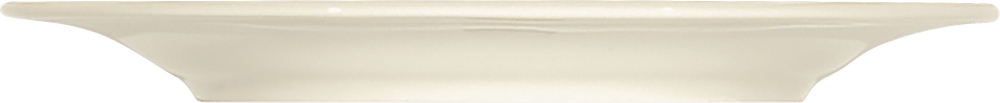 Bauscher Teller flach RAFFINESSE, mit Fahne, Durchmesser: 280 mm, creme