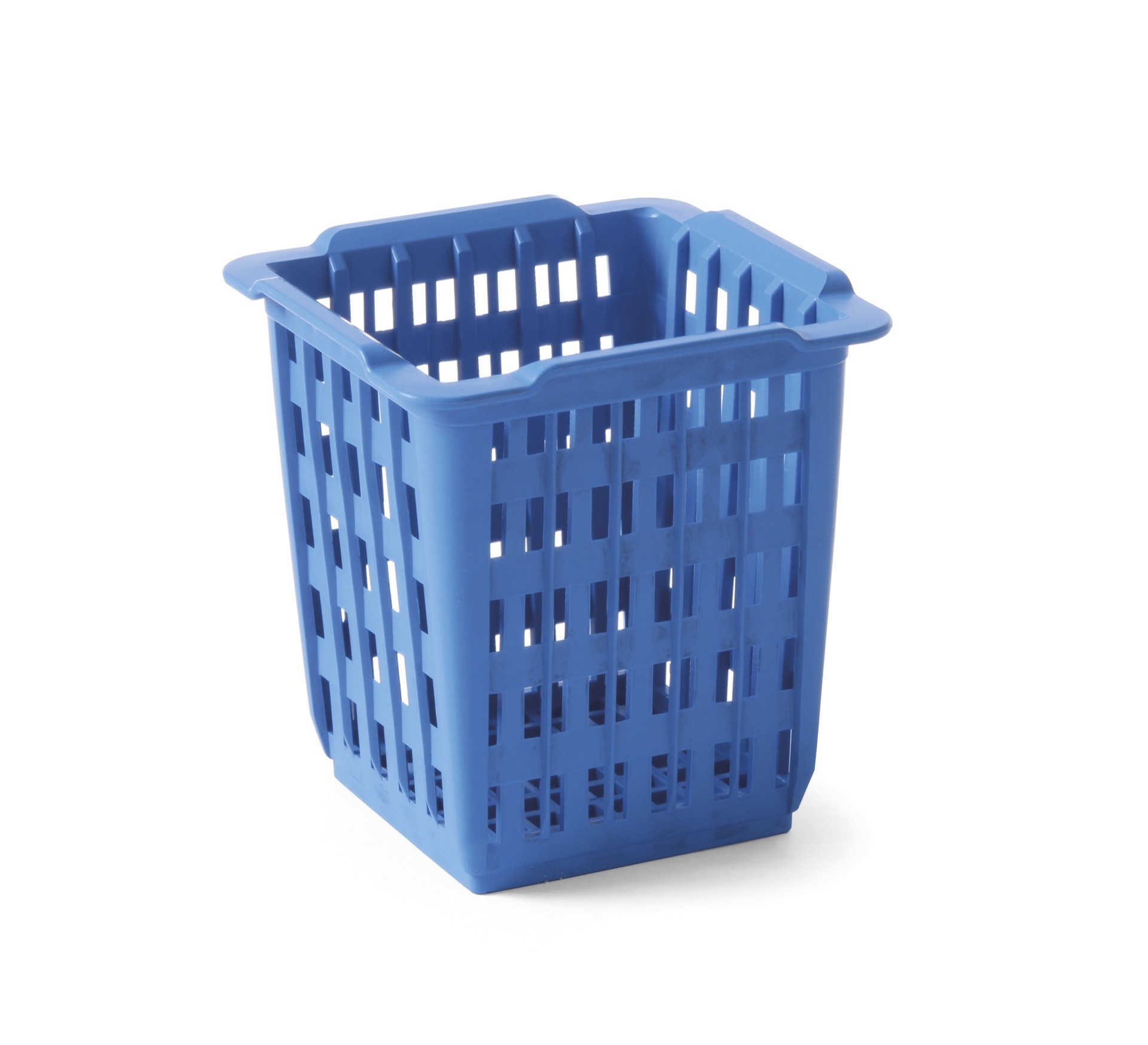 Besteck-Köcher blau, Polypropylen.125x84x(H)135 mm