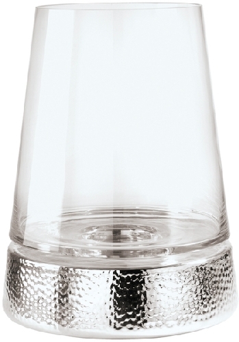 Sambonet Home Design Glas konisch Windlicht 27x35,5 cm