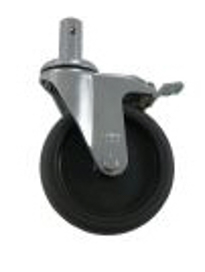 Lenkrolle mit Total-Feststeller mit Zapfenbefestigung für Blanco 406-360