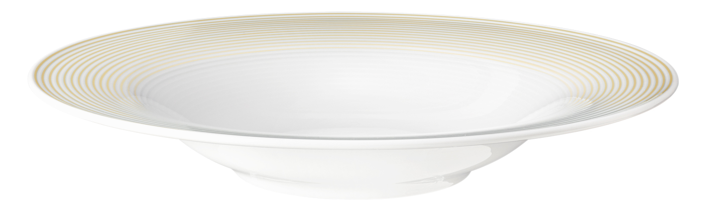 Seltmann Pastateller tief 30 cm, Form: Blues, Dekor: 57719 Sandbeige